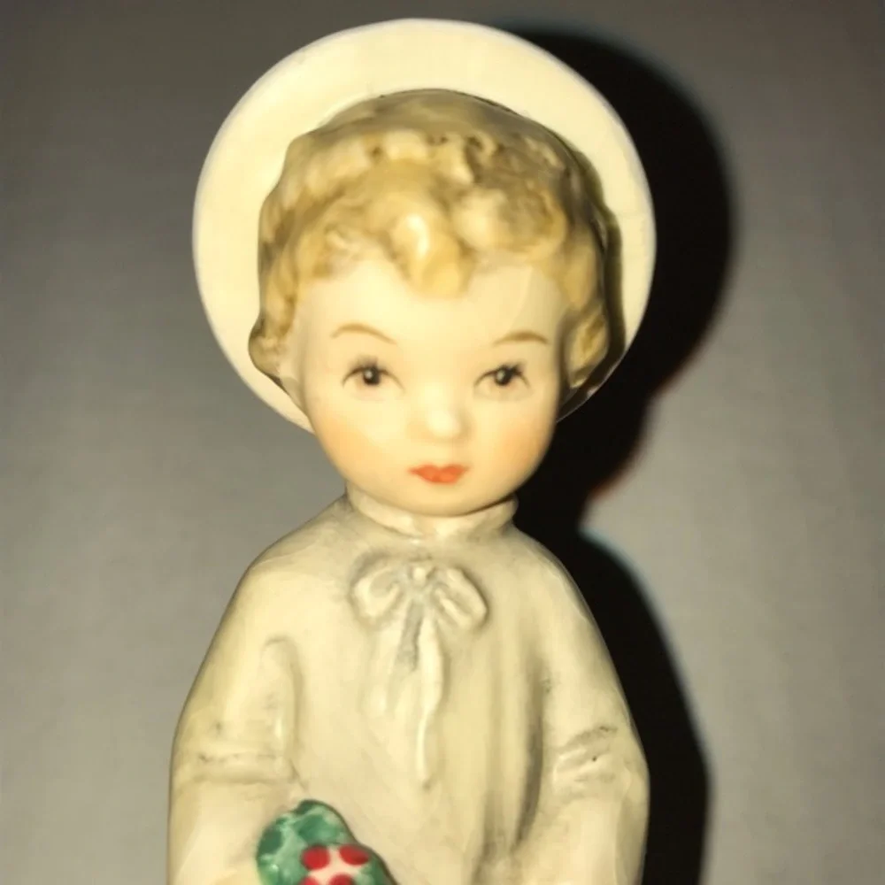 Vintage Goebel Christ Child with Holly Figurine‎